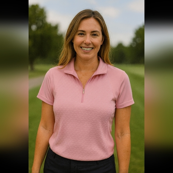 Excellent Condition Izod Women's Performance Golf Polo - Size L - Picture 1 of 4